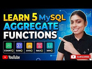 MySQL Aggregate Functions Tutorial: COUNT, SUM, AVG, MAX, MIN