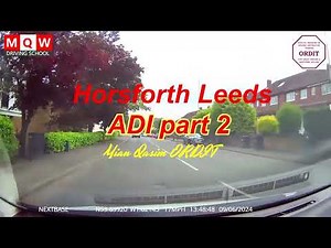 ADI part 2 test route driving tips how to pass instructor training Leeds horsforth MQW Driving