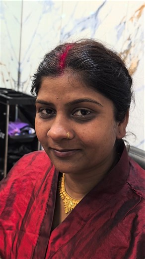 Deep Skin Bridal makeup💄 #youtubeshorts #makeup #braidal #hairstyle #makeupartist #yt #love #wedding