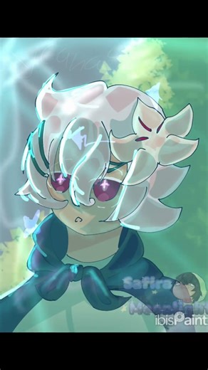 speedpaint White Lily Cookie #art #fanart #speedpaint #ibispaint