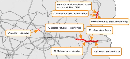 Budowa dróg w Polsce. Najnowszy plan: jedna autostrada, sześć ekspresówek