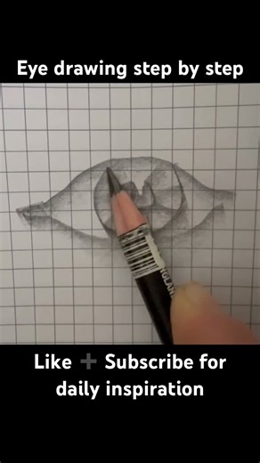 Eye drawing tutorial step by step for beginners easy to draw #drawingtutorial #drawingforbeginners