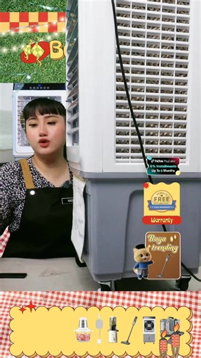 Portable Air Cooler harga terlajak murah, masih sempat nak sampai before raya. Baik beli cepat before sold out kang xdapat beraya dgn portable aircond! #Simplus