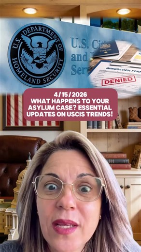 What Happens to Your Asylum Case?😱 Essential Updates on USCIS Trends! #asylum #uscis #immigrationlaw #legaladvice #fyp #viral #cbpone #dismiss #corte #asilo #asilopolitico #creatorsearchinsights #hollywood