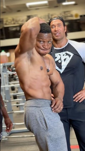 Mike O’Hearn Jonathan Majors and Mark Rhino Smith Back workout