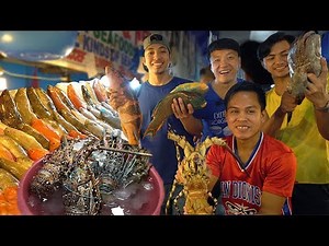 FRESHEST SEAFOOD FEAST! INSANE Seafood Meal at Dampa Market Manila Philippines
