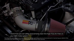 Clean your K&N intake high flow air filter with these simple instructions! https://www.knfilters.com/cold-air-intakes | K&N Filters