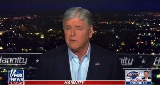 By the way, Sean Hannity publicly left the Catholic Church years ago.