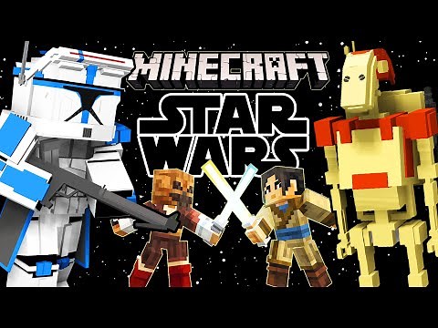 The NEW Minecaft CLONE WARS Mod is INSANE! - Minecraft: Star Wars Survival