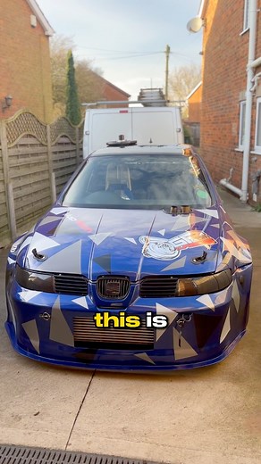 🇬🇧’s FASTEST SEAT LEON😳 800HP 1.8L 20v (strokered 2L) original engine🔥 Blue Leon Racing build🙌 7PM FULL VIDEO ON YT🎬 #seatleon #modifiedcars #carscene #18t | Twin Engine Corsa