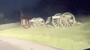 Paranormal activity explained as footage appears to show 'ghost soldiers' running across Gettysburg road