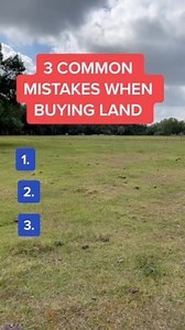 Avoid these 3 common Mistakes when buying Land Use a title company Make sure you can put well and septic Check Zoning | The Land Point