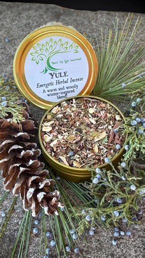 11 reactions | A very special Limited Edition incense smudge blend, Yule Winter-Inspired Blend! Pair it with my book, ‘Sage Advice’ for a lovely Yule gift for a special someone! https://www.treeoflifedesigns.com/shop/p/yule-winter-blend-incense | Tree Of Life Designs | Facebook