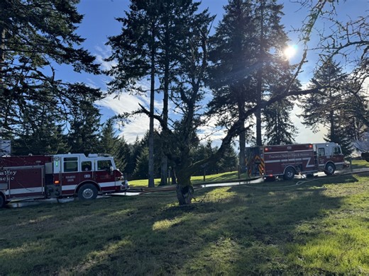 Newberg fire displaces 5 people, home and RV ‘total losses’