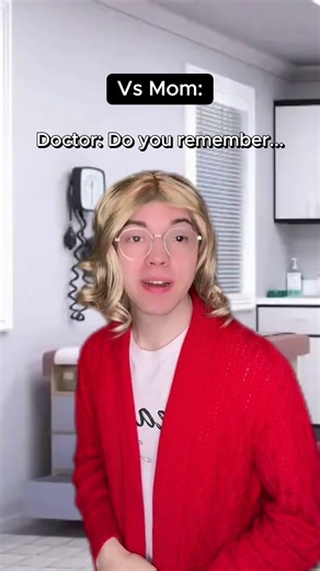 Going to hospital with dad vs mom