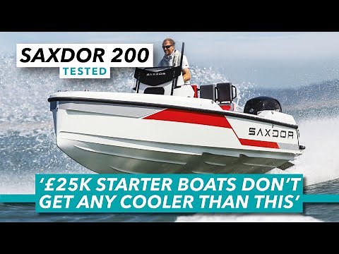 £25,000 boats don't get any cooler than this | Saxdor 200 Sport test drive | Motor Boat & Yachting