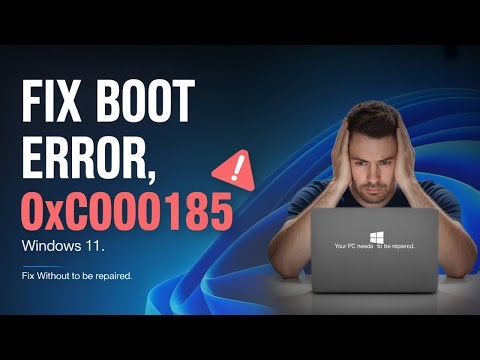 Fix Windows 11 Boot Error 0xC0000185 (BCD Error – Windows Won’t Start!)