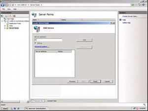Creating Server Farms in IIS 7 Step by Step