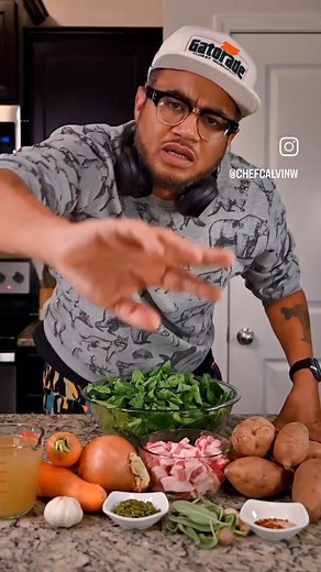 Sweet Potato Chowder Music: Juicy Fruit James Mtume Check how to access the recipe via Instagram @chefcalvinw Simply Delicious! | Calvin Wright