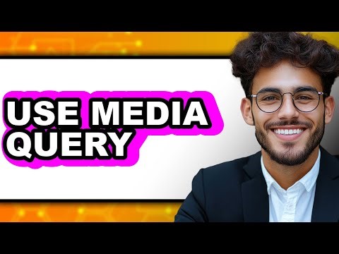 How to Use Media Query (Only Way)