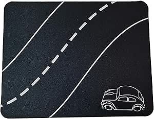 Mouse Pad for Car Mouse, Freeway Pattern Mousepad Mouse Pad for Car Shaped Mouse
