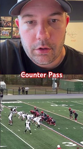 Double Tight-end Split Back Formation: Counter Pass
