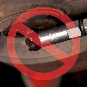 The LockNLube Grease Coupler locks on to any standard or metric grease fitting for a hands-free connection. Buy today and get free shipping! 📦 | LockNLube