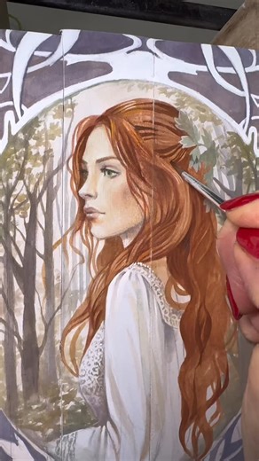 I decorated the edges of the Gemma Doyle trilogy written by Libba Bray. I painted Gemma’s character in my favorite style - Art Nouveau. The Great and Terrible Beauty Rebel Angels The Sweet Far Thing #bookart #paintededges #gemmadoyletrilogy #gemmadoyle #libbabray #artnouveau #handpainted #artist #bookish #booklover #artlover | Ania Egorova