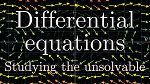 【3b1b】Differential equations