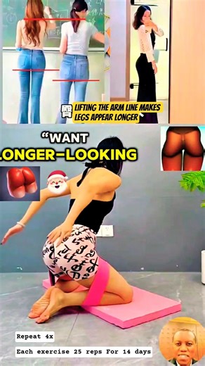Lift Hip Dips INSTANTLY & Make Legs Look Longer 🔥 #bootyworkout #bodyshaping #fitnessshorts