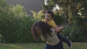Son Getting Piggy Back Ride His Stock Footage Video (100% Royalty-free) 1095645945 | Shutterstock