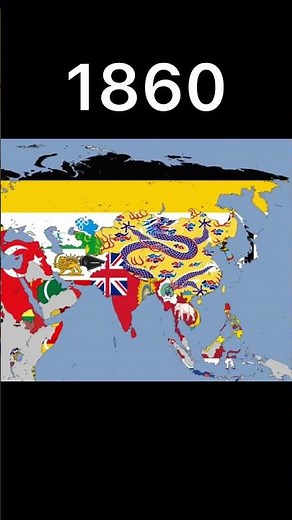 Evolution of Asia 🌏️ (2021 - 1260)
