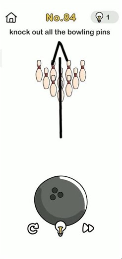 brain out level 84 knock out all the boiling pins solution walkthrough #brainoutlevel