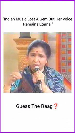 Classical Gayan By Asha Bhosle Ji #icmvocal #icmtabla #classical #music #shorts