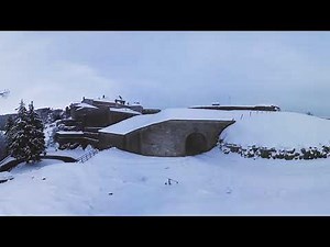Le fort de Joux sous la neige : C'est là ! Dans les pas de Vauban en 360°