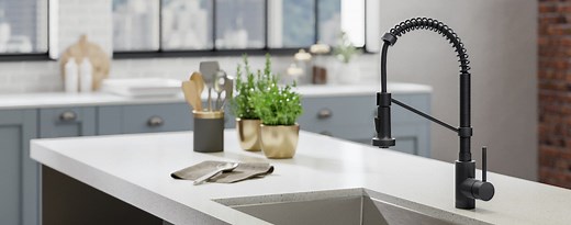 Commercial Style Kitchen Faucets | Kraus USA