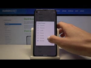 How to Change Screen Timeout in GOOGLE Pixel 4A – Customize Di...