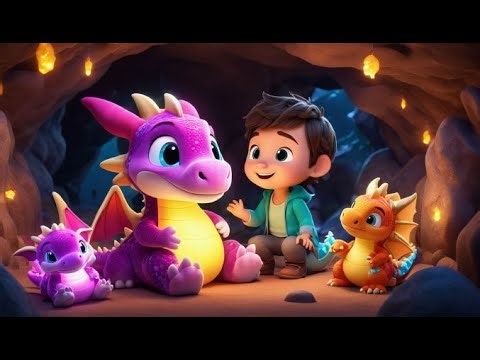 Plush Dragons Go Roar Roar Roar | English Nursery Rhyme | Kids Songs | Baby Music