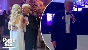 EXCL: Watch Donald Trump's speech and first dance at Tiffany Trump's wedding, plus more