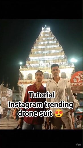 Prompt 👉Create a 360 degree realistic drone shot panning far away from the boy ☺️#shorts #drone