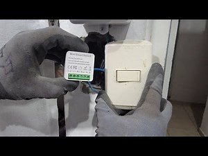 cómo instalar interruptor inteligente wifi con sistema manual