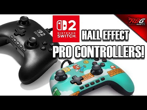 First Nintendo Switch 2 Pro Controllers with Hall Effect Sticks by PowerA