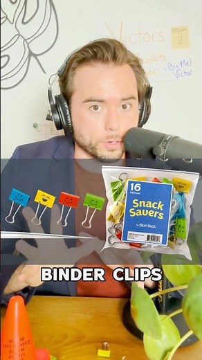 Let’s Take a Moment for an Unsung Office Hero: The Binder Clip… as a Snack Saver!