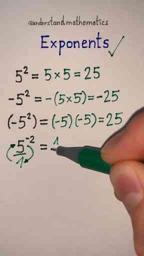 Understanding Exponents Made Easy