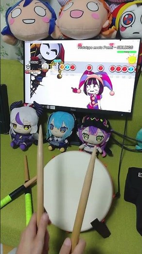 Prototype meets Poppy SIBLINGS Ending 2 - Poppy Playtime Chapter 5 | OpenTaiko with Drums 🥁