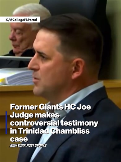 Joe Judge's Controversial Testimony in Chambliss Case