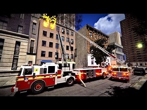 EmergeNYC Fire On The Top Floor - FDNY Responding