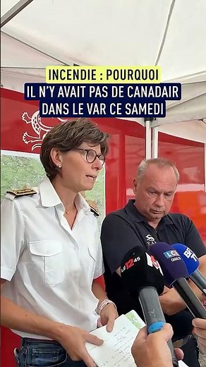 Why there were no Canadair planes in the Var this Saturday