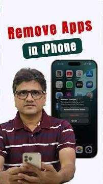 Remove Apps From iPhone | Uninstall Apps | iOS 26 Tutorial