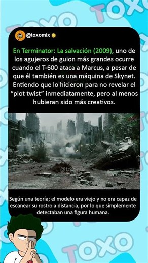 El agujero de guion mas grande de Terminator 💀 #curiosidades